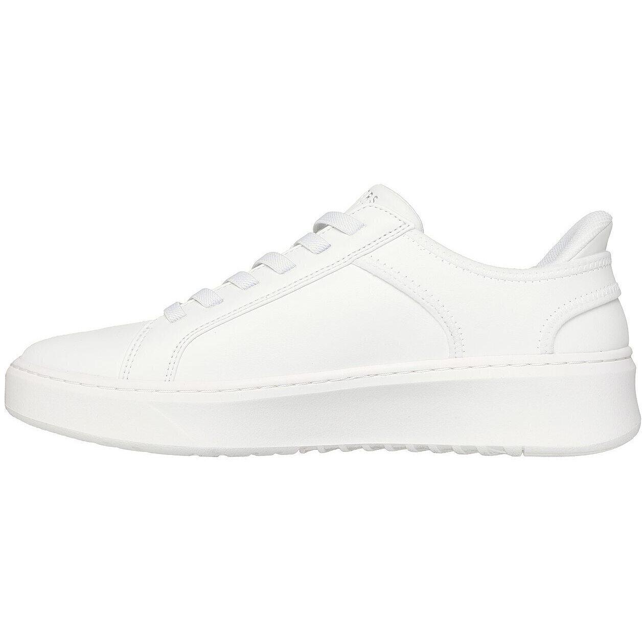 Baskets Skechers Court Break - Double, Blanc, Hommes 4/5