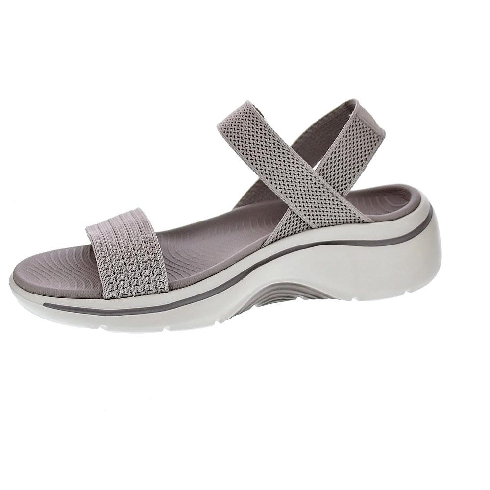 SANDALE Ergonomica FEMME Skechers Go Walk Arch Fit Sandal GRIS 2/5