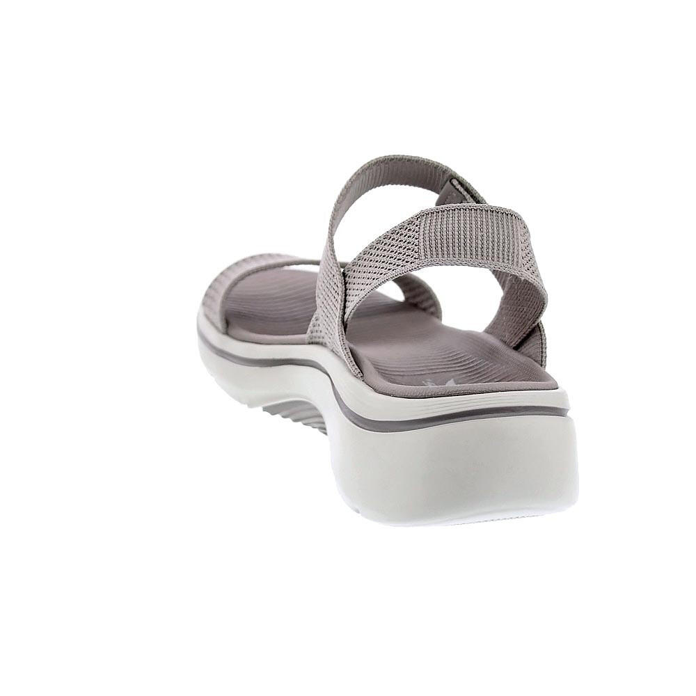 SANDALE Ergonomica FEMME Skechers Go Walk Arch Fit Sandal GRIS 3/5