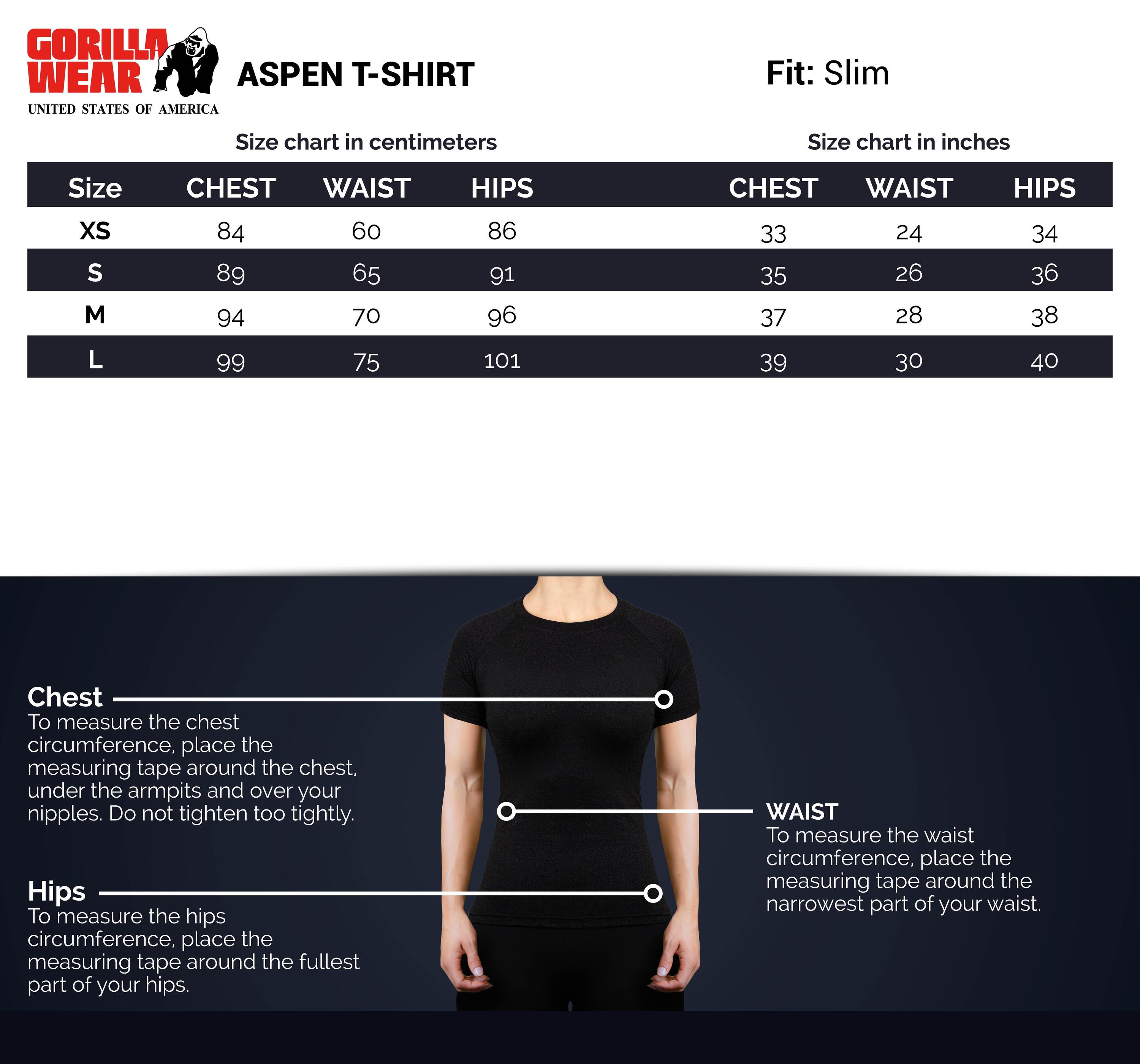 Koszulka fitness damska Gorilla Wear Aspen T-shirt 5/7