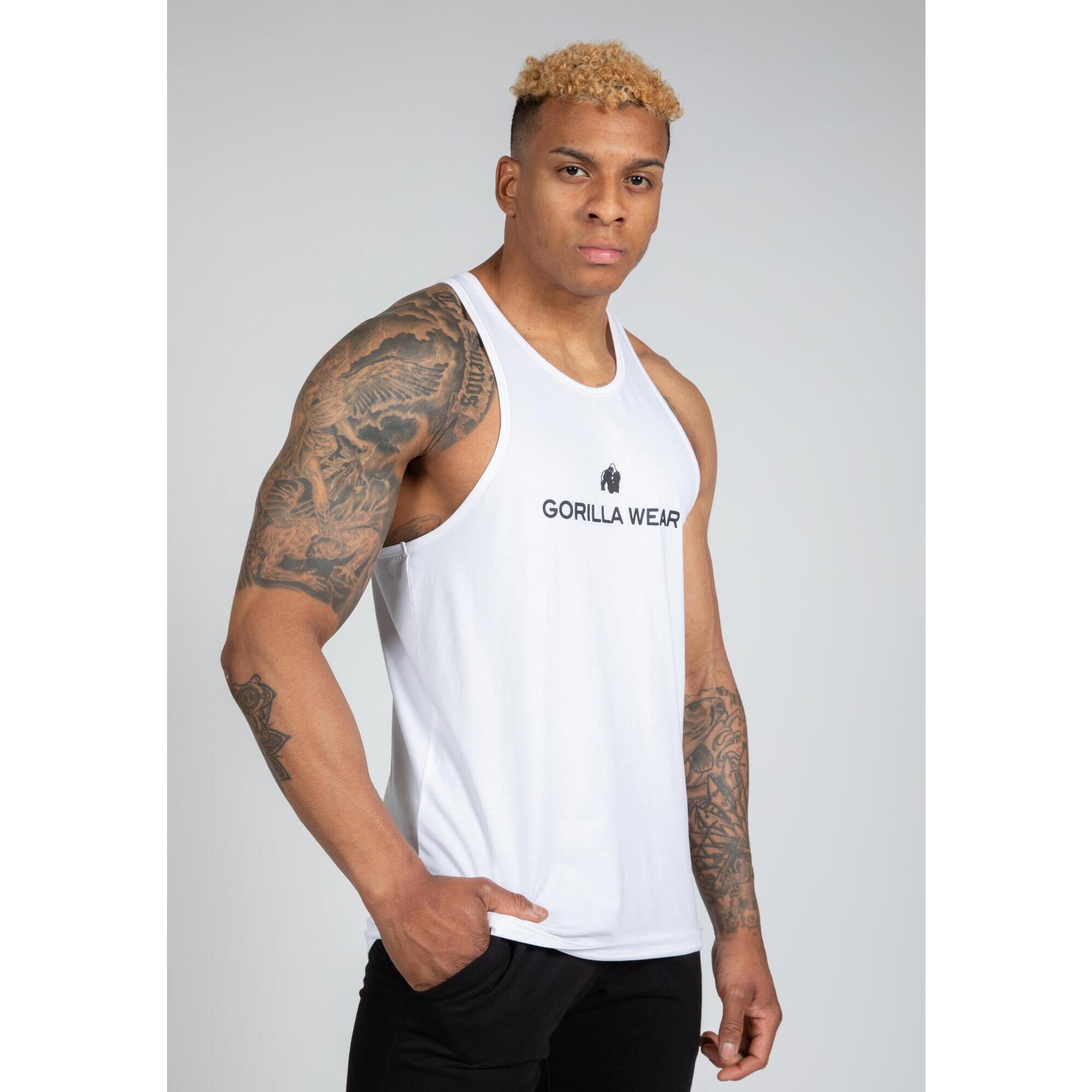 Tank top fitness męski Gorilla Wear Adams Stretch czarny