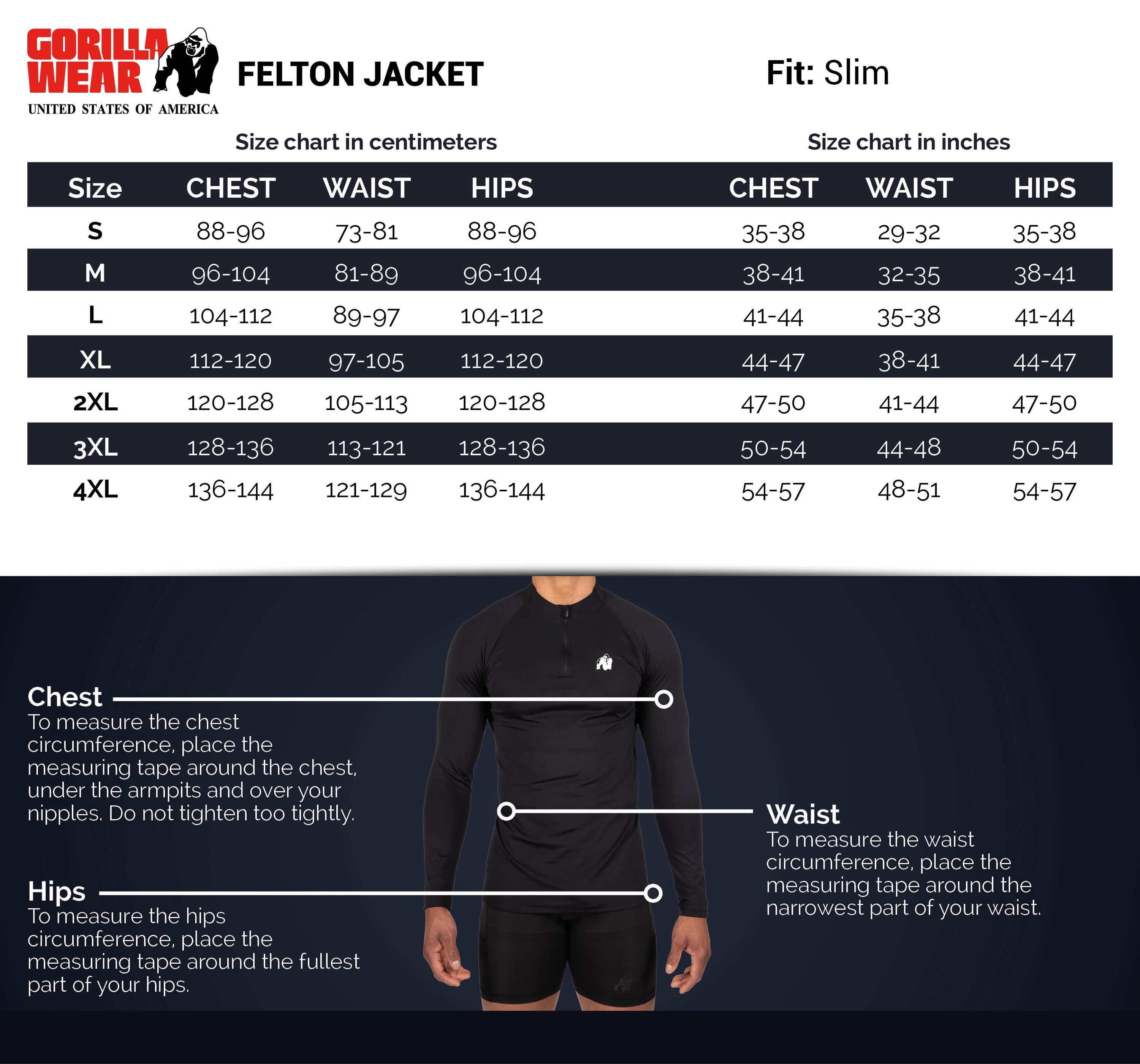 Piumino Gorilla Wear Felton 5/6