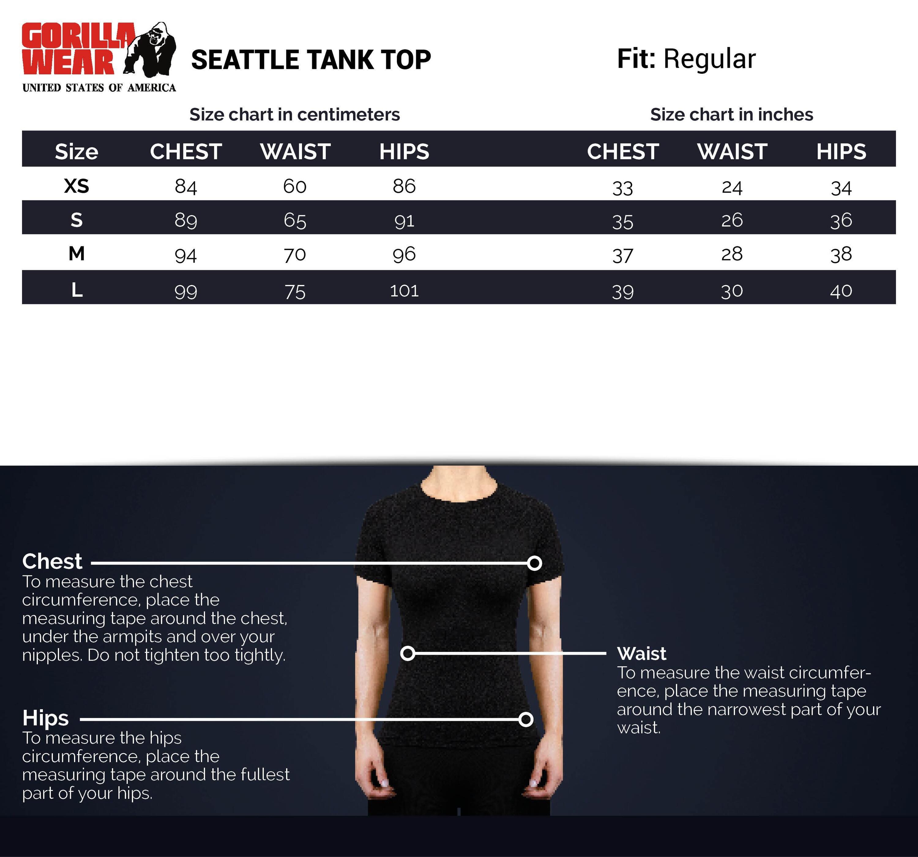 Canotta da donna Gorilla Wear Seattle 5/7
