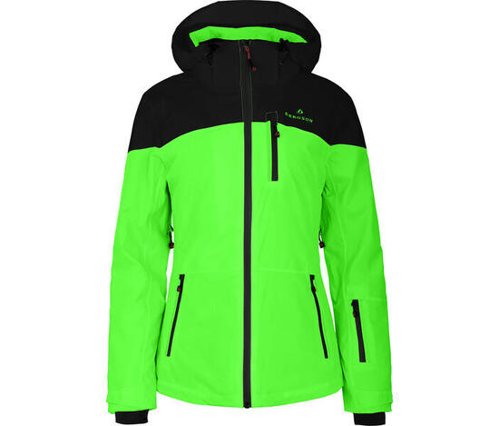 Damen Skijacke wattiert, 20000mm Wassersäule rot