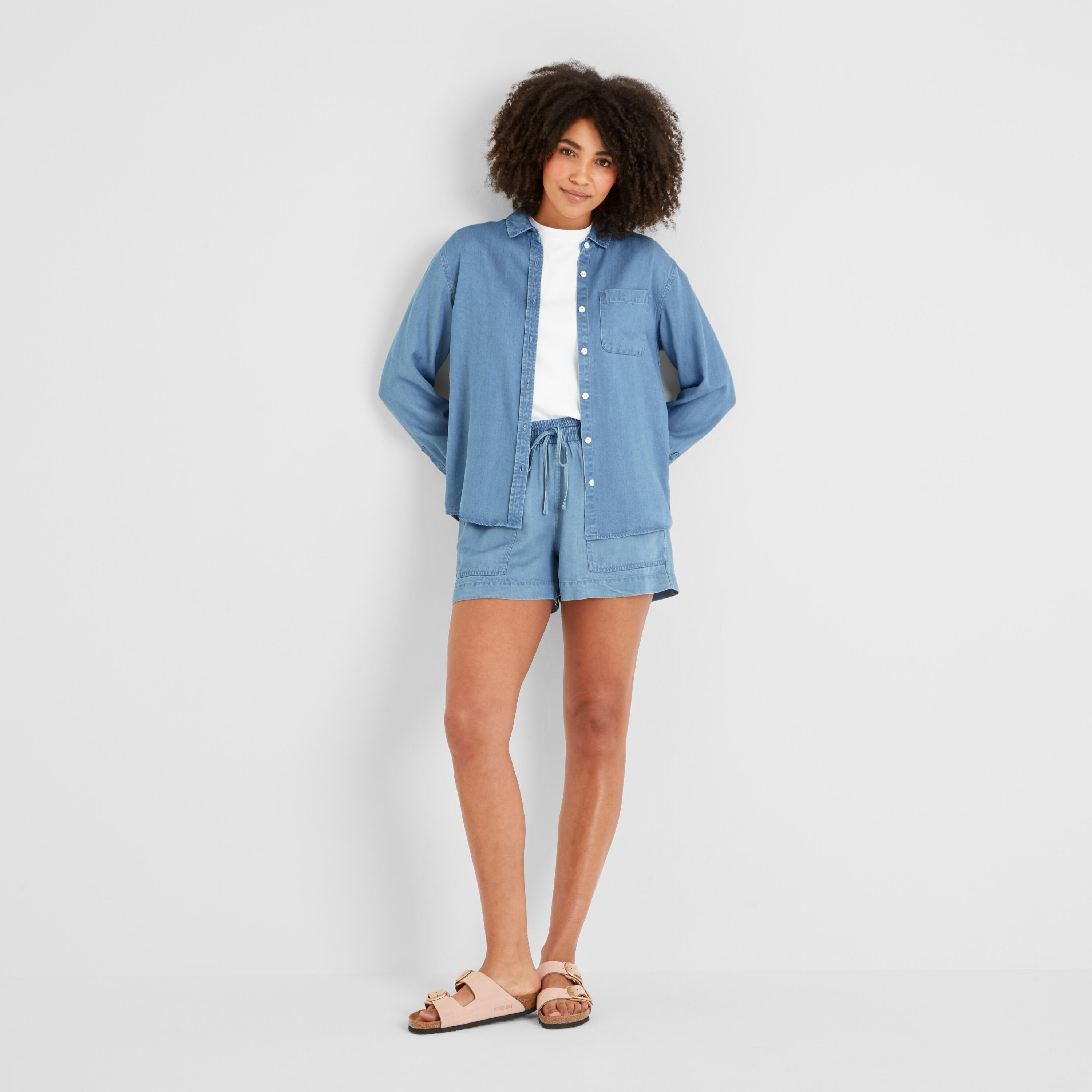 Casey Womens Shirt LS 3/4