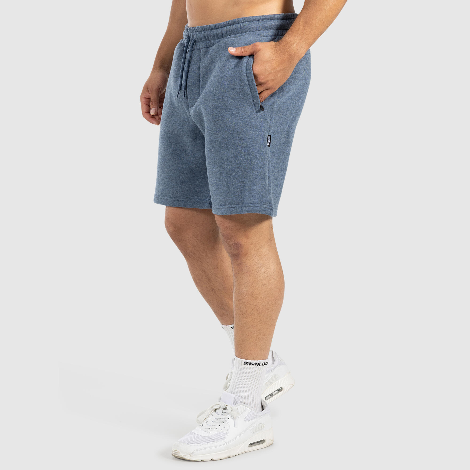 Herren Shorts Rion Blau Melange 2/5