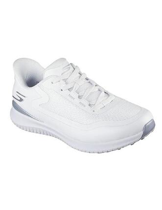 SKECHERS SLIP-INS GO GOLF FLIGHT BLANC ARGENT - CHAUSSURES POUR FEMMES