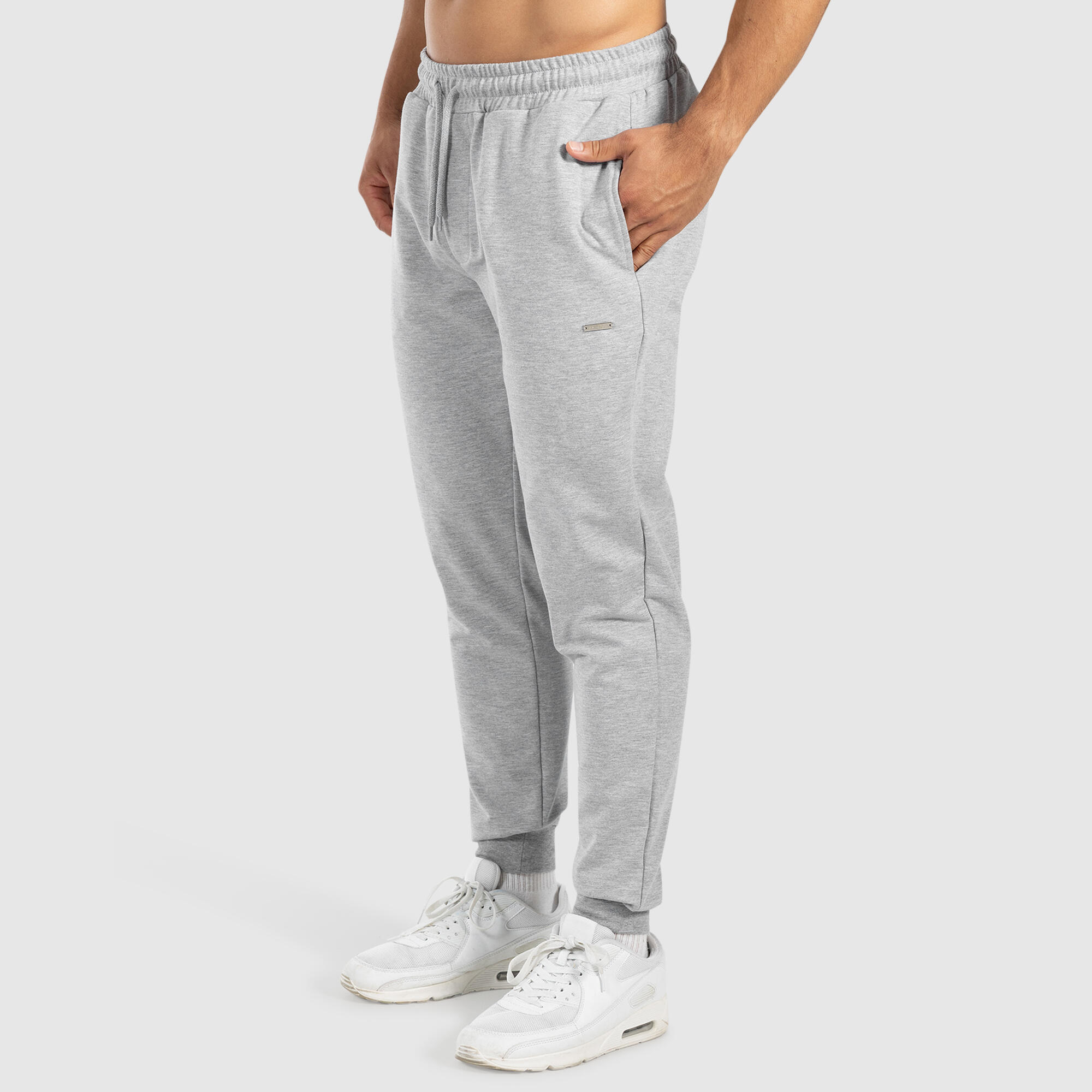 Herren Jogginghose Nilo Grau Melange 2/5