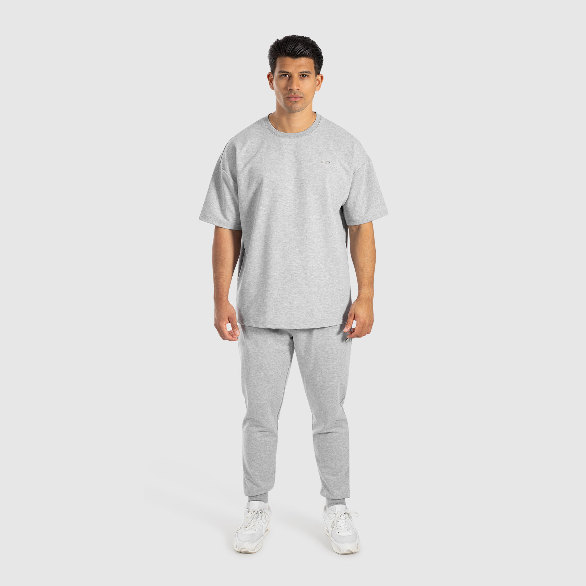 Herren Jogginghose Nilo Grau Melange 3/5