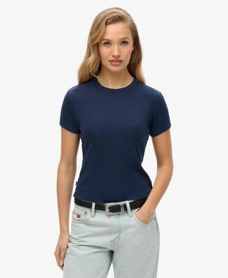 Geripptes Essential Logo T-Shirt