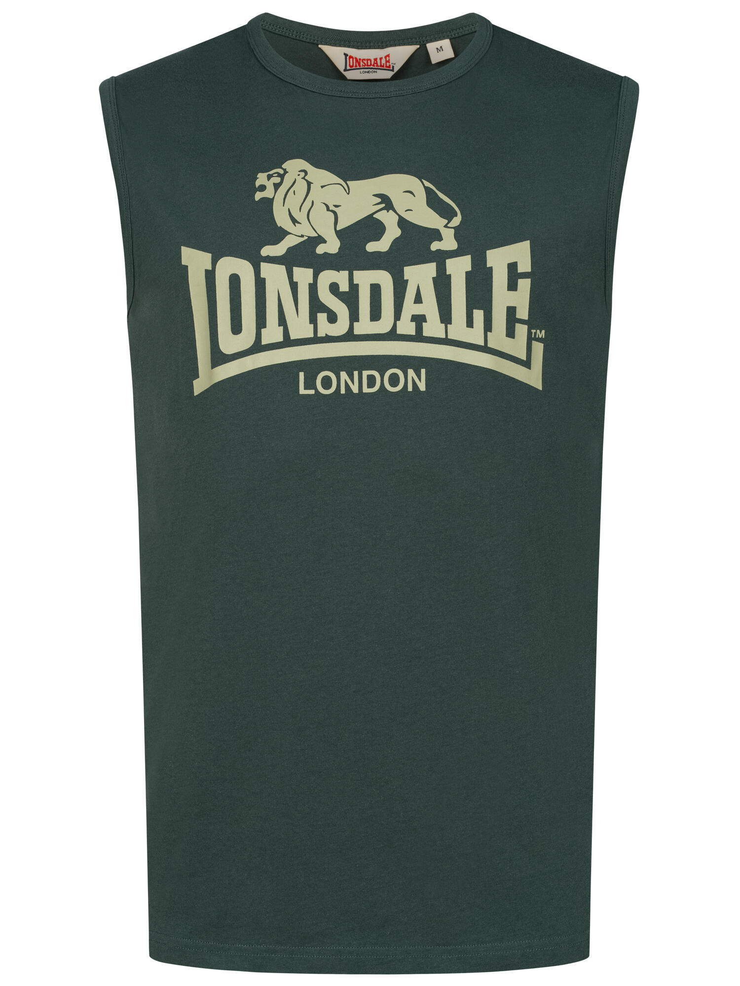 LONSDALE Herren ärmelloses T-Shirt normale Passform CLOPTON 2/6