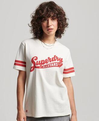 Vintage Collegiate Bio-Baumwoll-T-Shirt von SUPERDRY