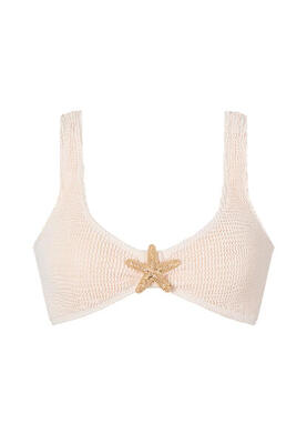 Bikinioberteil Starfish Scrunch Crop Top