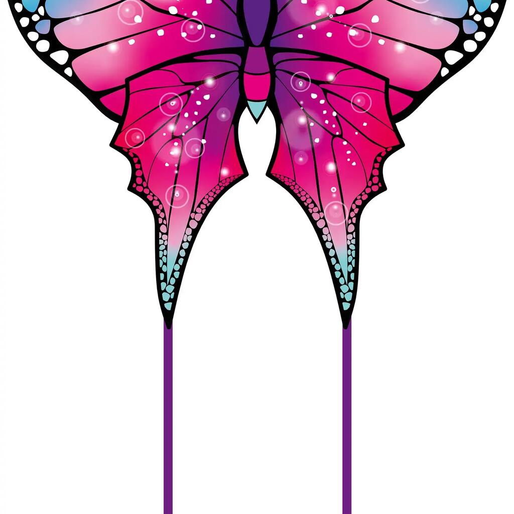 Children's Kite HQ Butterfly Kite Marshmallow 102225 Pink 110 x 82 cm