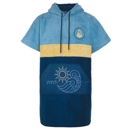 Poncho Wave Hawaii AirLite Poncho Pukalani XXL WH4073XXL Mehrfarbig 120 x 85 cm