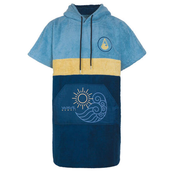 Poncho Wave Hawaii AirLite Poncho Pukalani XXL WH4073XXL Mehrfarbig 120 x 85 cm