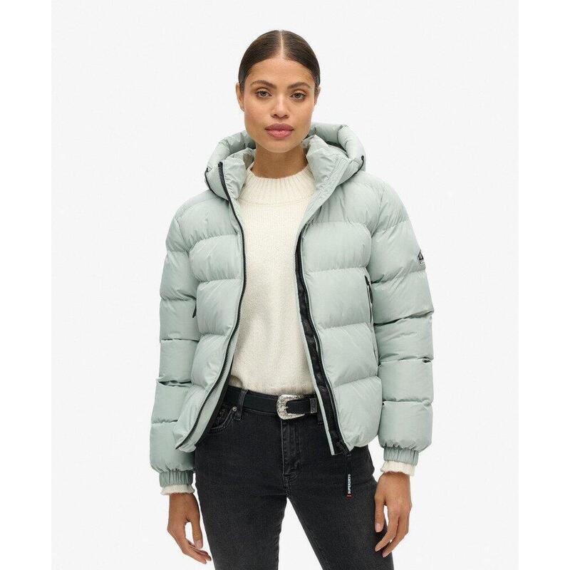 Veste de sport à capuche matelassée SUPERDRY