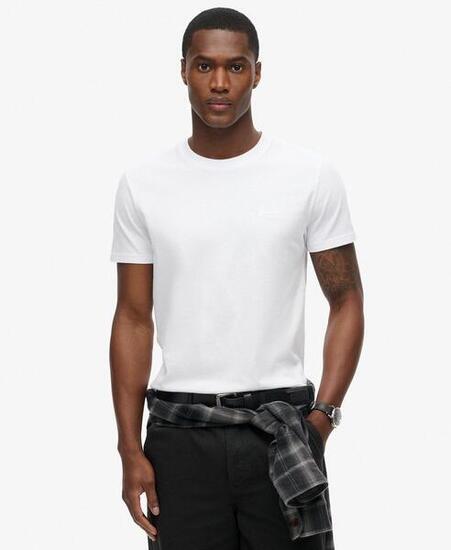 T-shirt logo essentiel en coton biologique