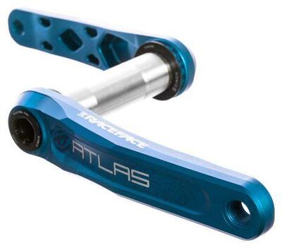 Race face atlas crank arms - blue