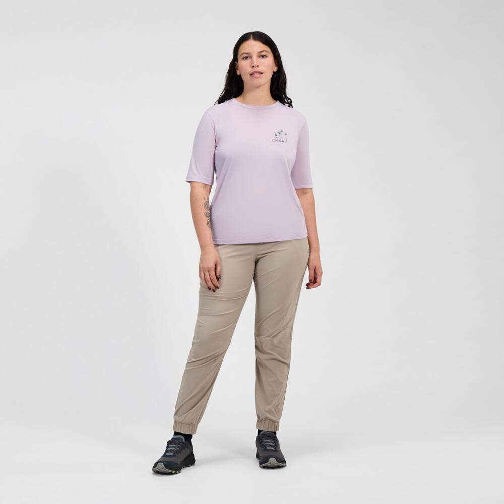 Women's Coneflower Short Sleeve Tee 1/6