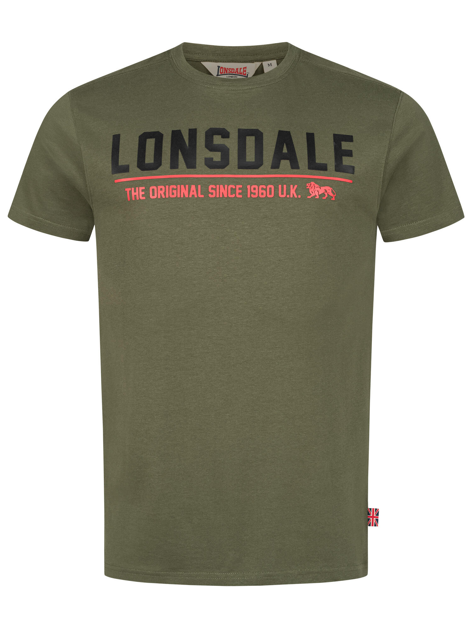 LONSDALE Heren-T-shirt normale pasvorm KRANKSTOCK 2/6
