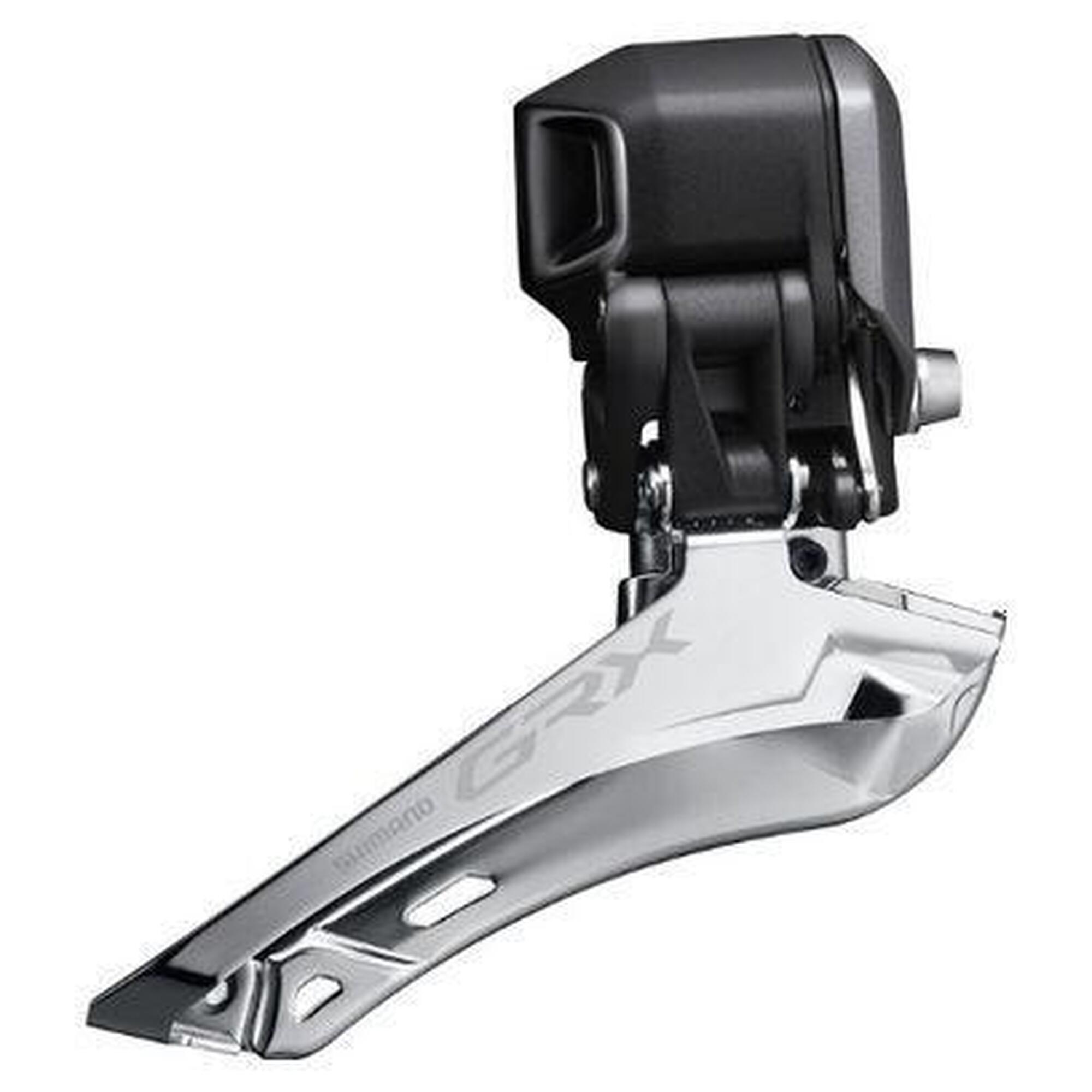 Shimano - Dérailleur Avant Shimano Grx Fd-rx-815 Di2 - 2x11 Vitesses - Gravel - Dérailleur - Gris - No Size - Decathlon