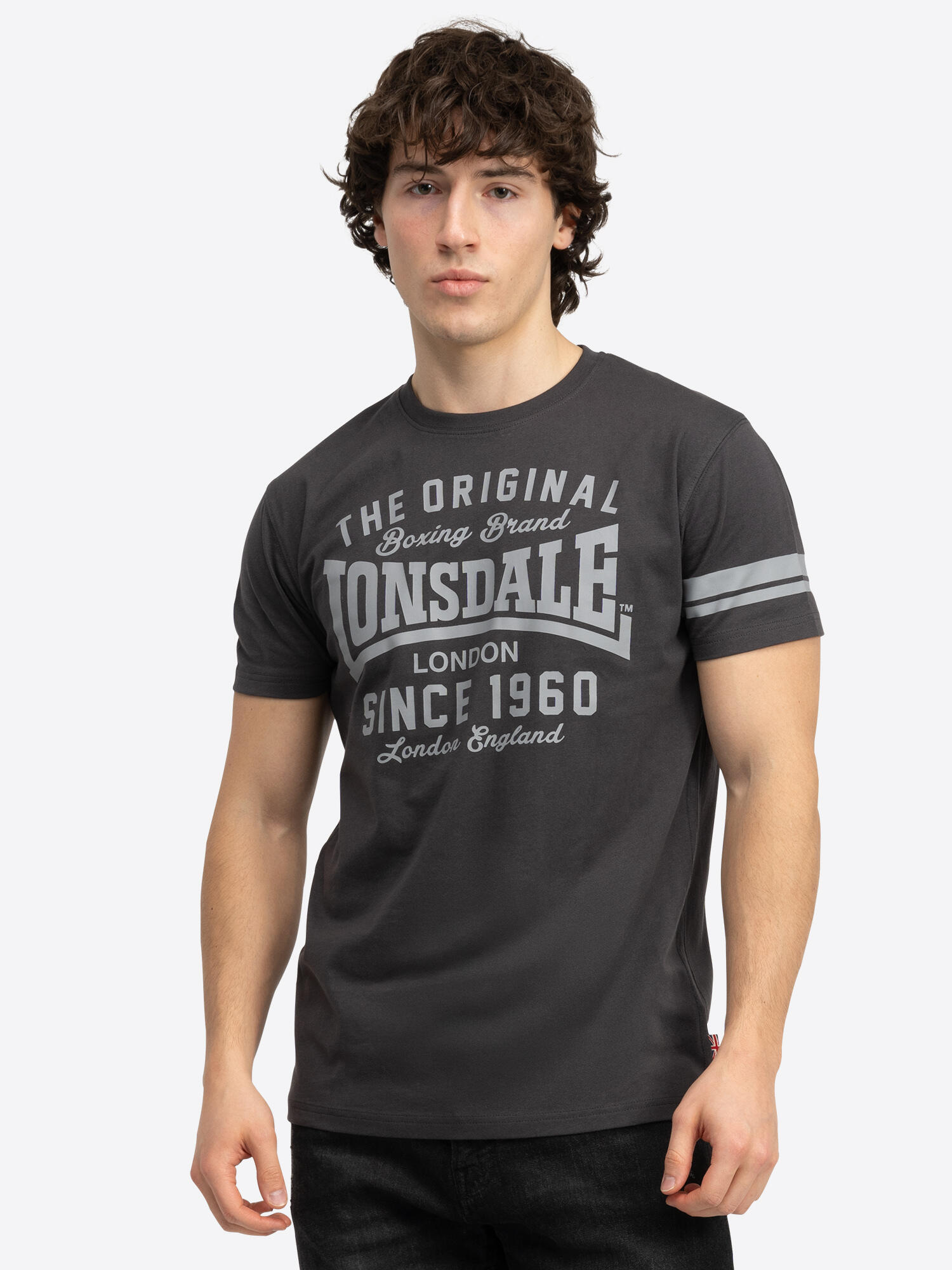 LONSDALE Herren T-Shirt normale Passform WINNARD 1/6