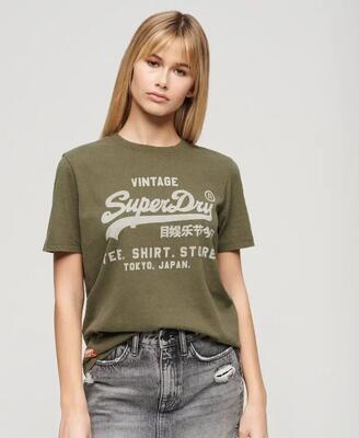 Casual t-shirt vintage logo heritage