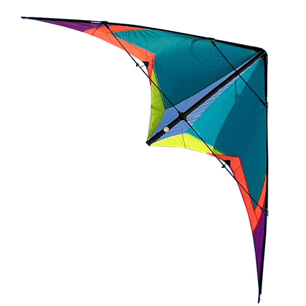 Aquilone acrobatico Spiderkites Elektra 2 Neon 020057-1 Verde 175 x 75 cm 1/6