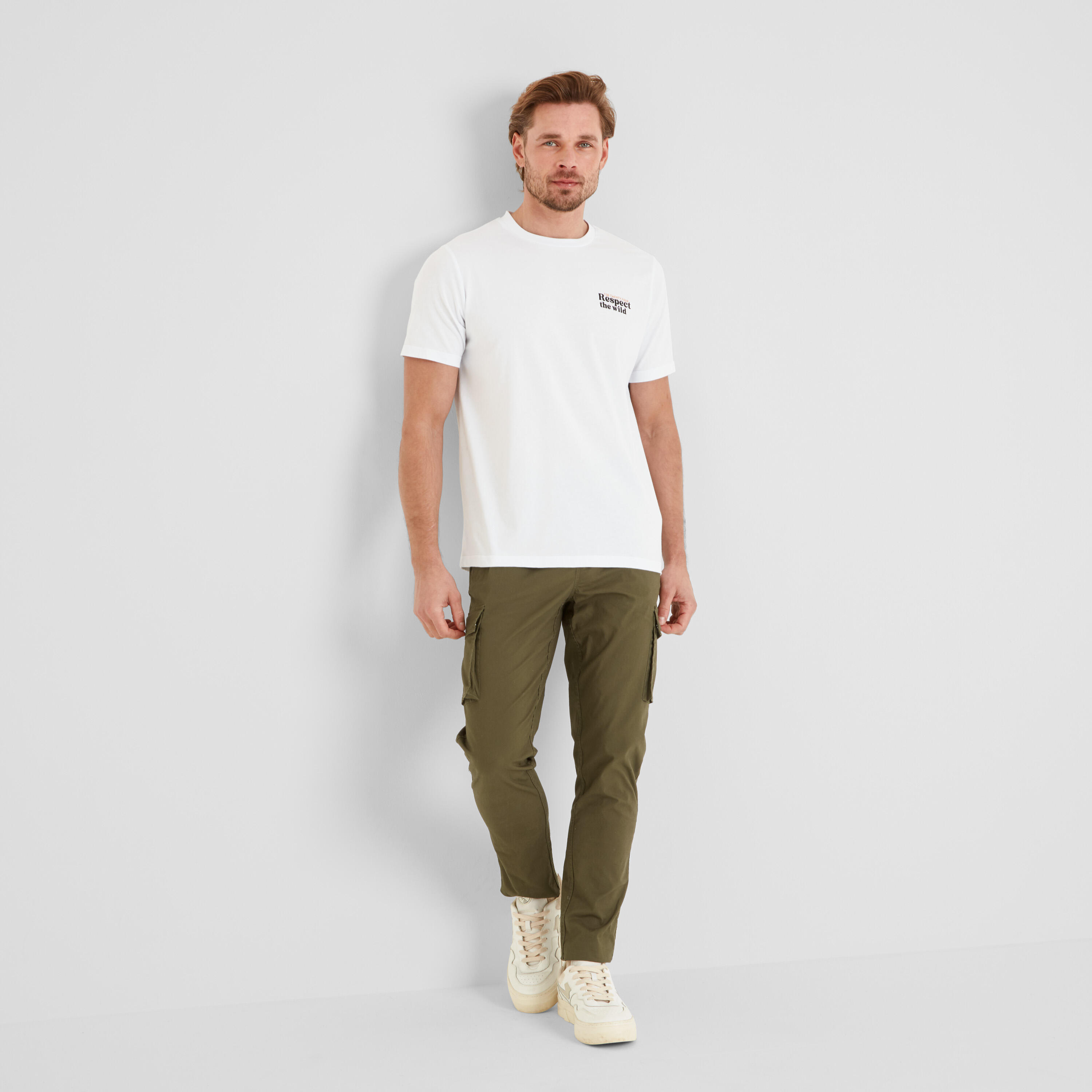 Wildlife Mens T-Shirt 3/4