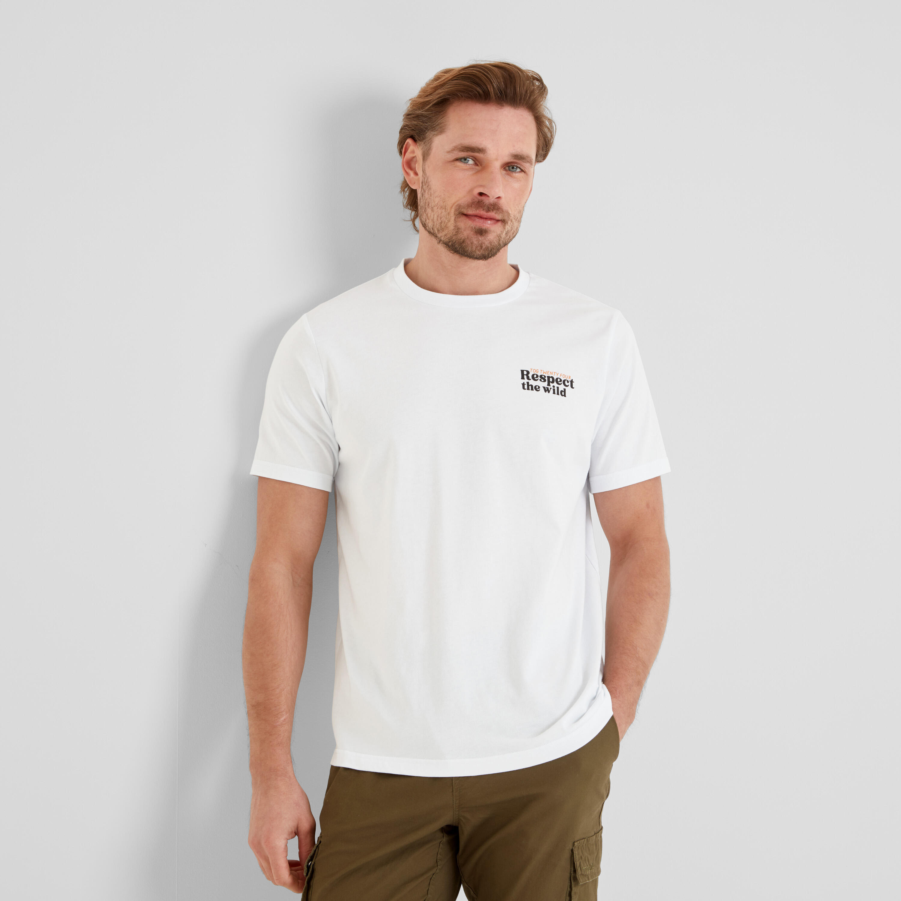 Wildlife Mens T-Shirt 1/4