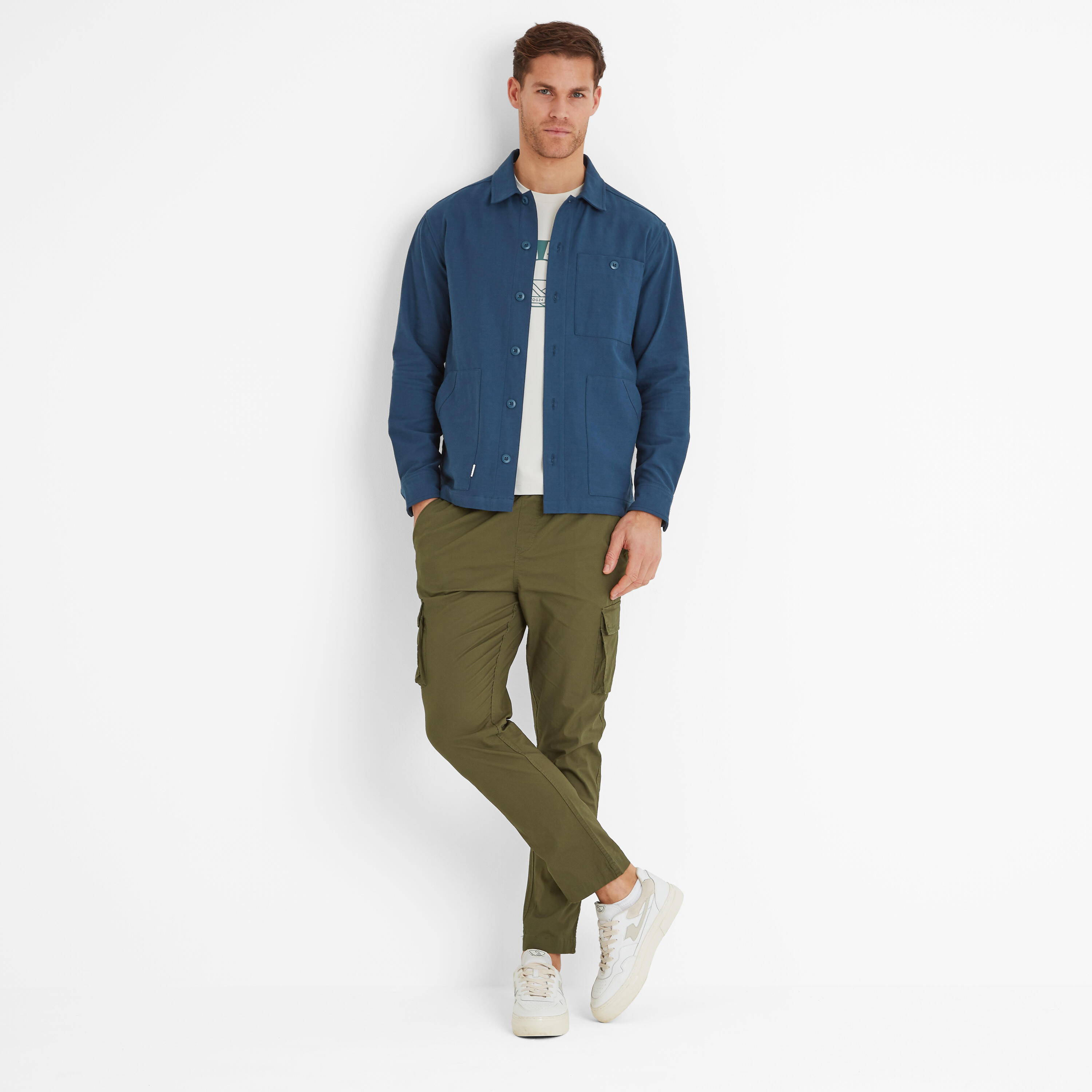 Maley Mens Shacket 3/4