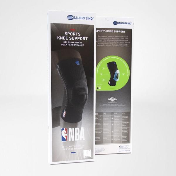 Bauerfeind Sports Knee Support NBA - WHITE