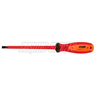 Unior 603VDETBI Elektriker-Schraubendreher TBI. 0.8x4.0mm. red