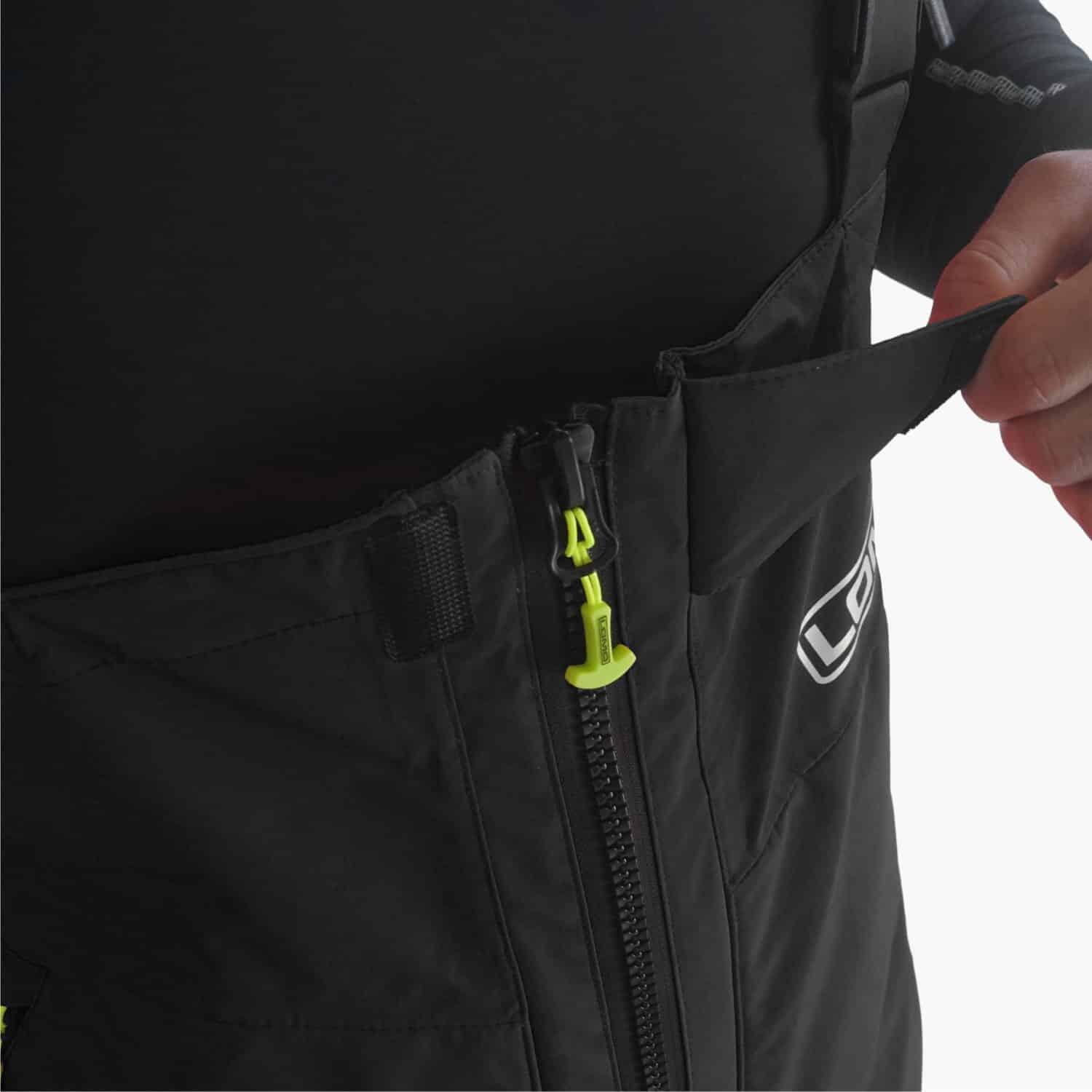 Lomo Coriolis Offshore Sailing Salopettes - Black 6/7