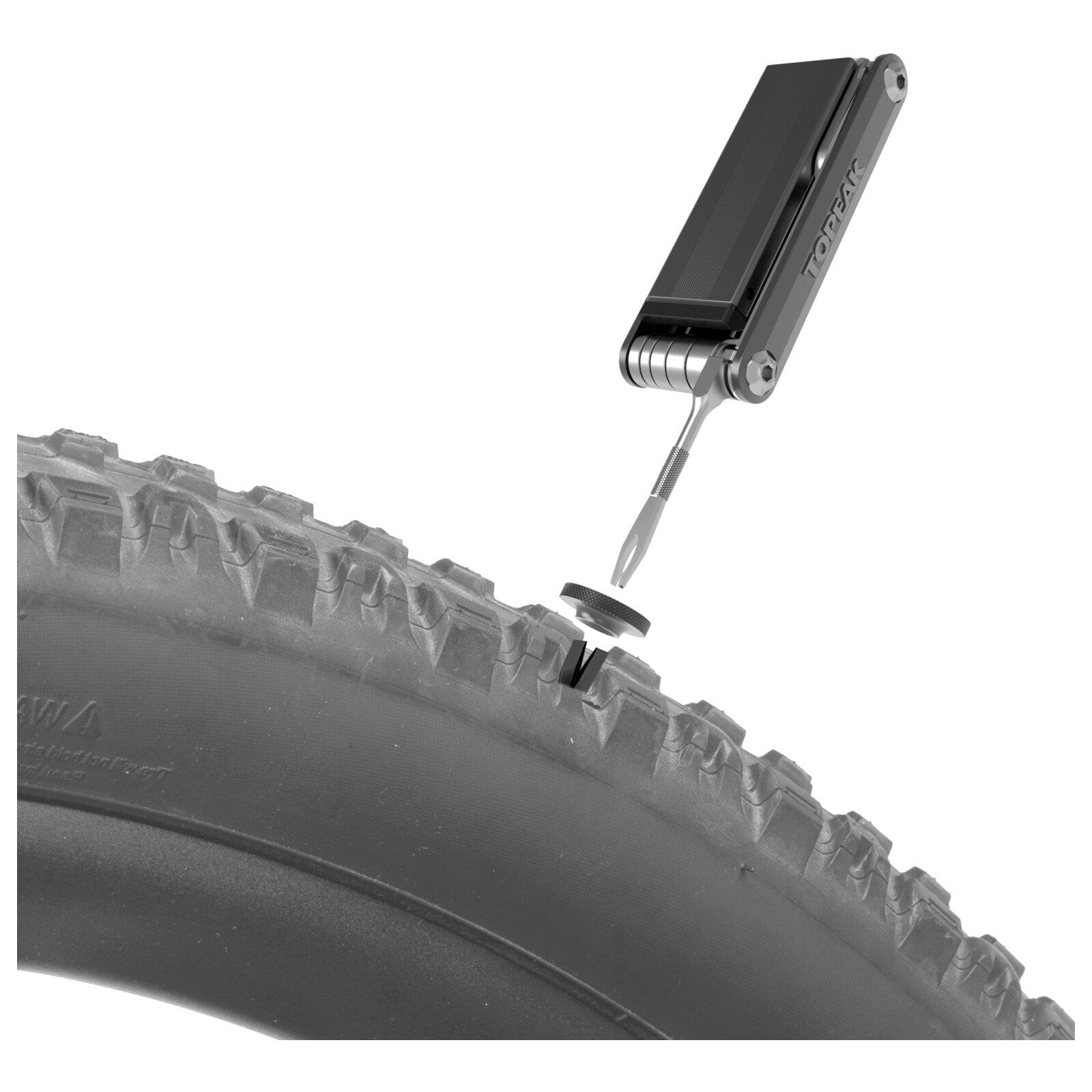 Multi-Outils Topeak Tubi 18 Noir (18 Fonctions) 6/7