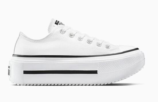 CONVERSE SCARPA CON PLATFORM DA DONNA WHITE