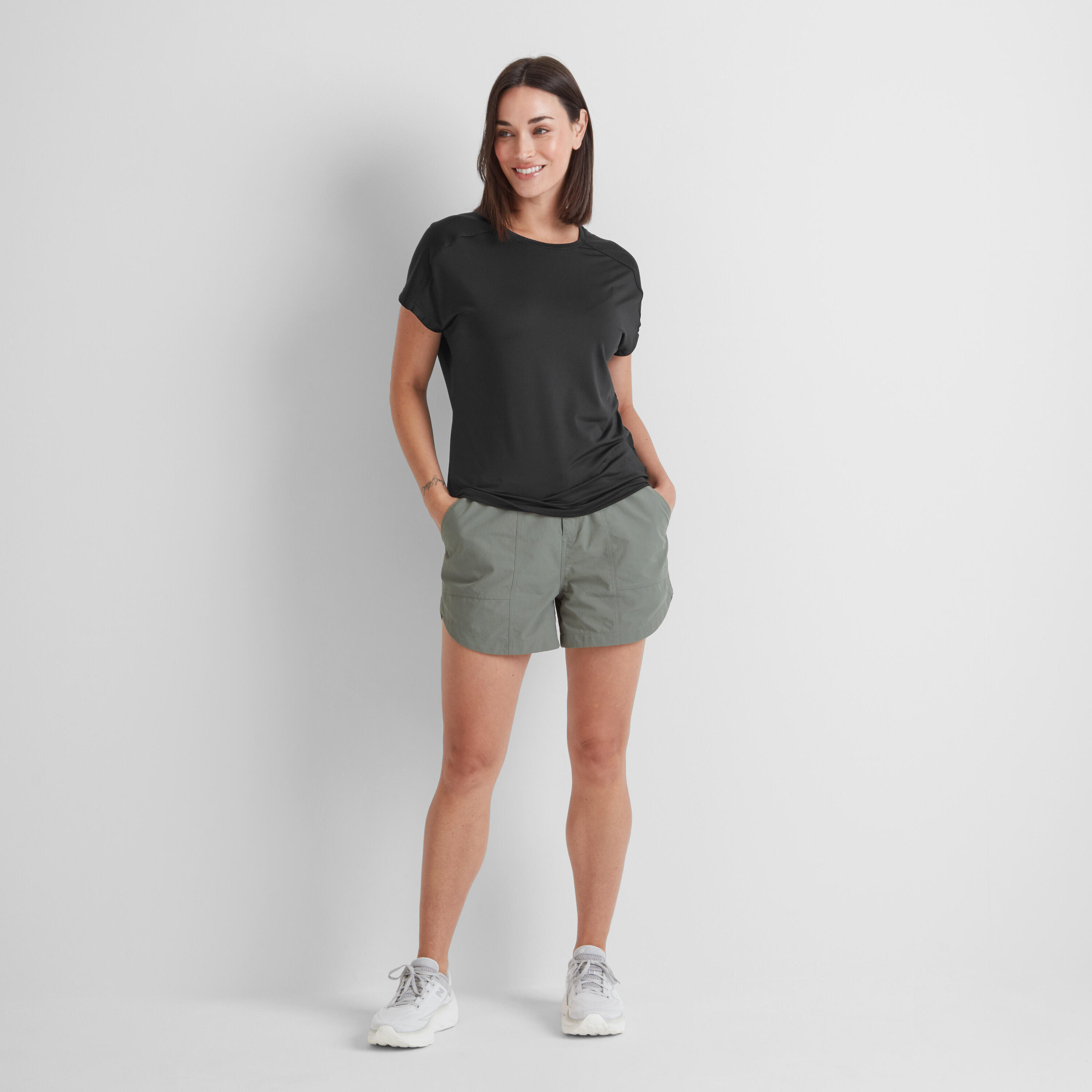 Moorley Womens Tech Top 3/4