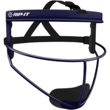 Rip-it - Rip-it Adult Pro Original Defense Softball Steel Bars Fielder's Mask Color Navy - Casque - Bleu|multicolore|noir - Adulte - Decathlon