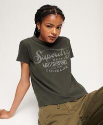 T-shirt graphique Boho Biker Script de SUPERDRY