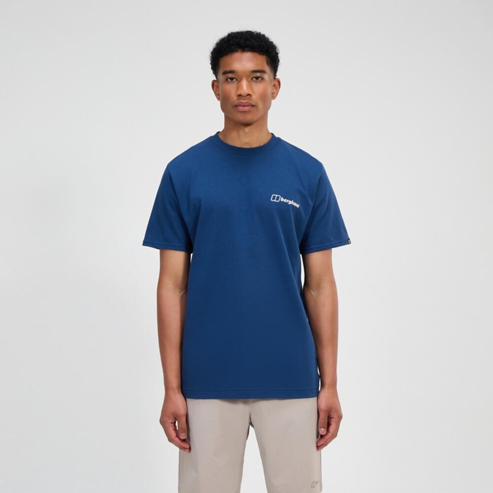 Koszulka bawełniana męska Berghaus Rolling Peaks SS Tee 2/7