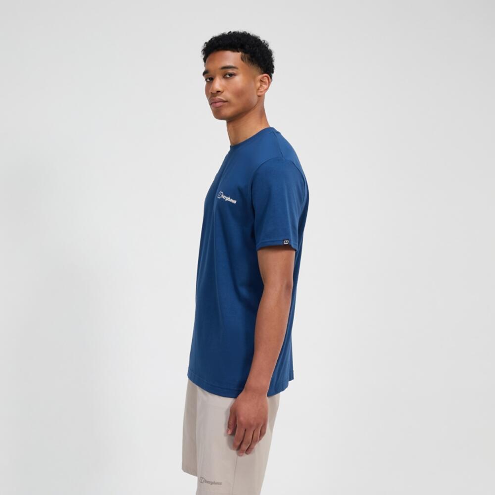 Koszulka bawełniana męska Berghaus Rolling Peaks SS Tee 3/7