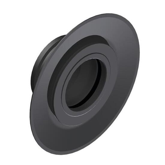 DT SWISS Adaptateur roue avant 12 mm axe traversant DB Aero droit noir Press-Fit