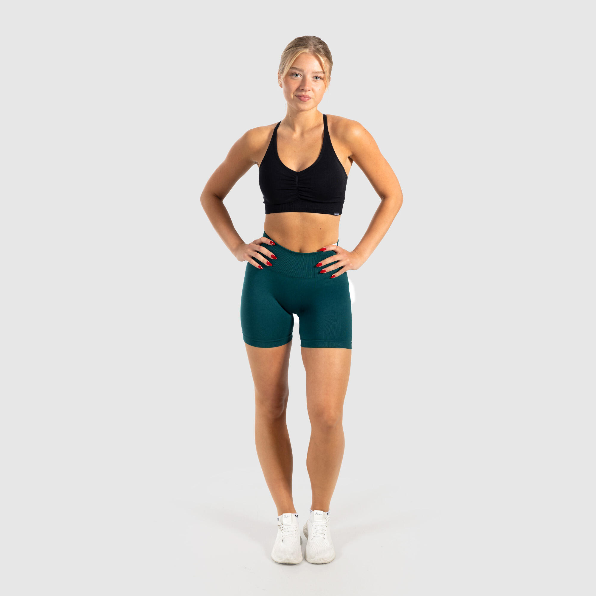 Damen Shorts Phelia Dunkelgrün 3/5