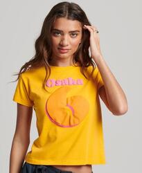 T-shirt ajusté à manches courtes avec graphique Osaka - SUPERDRY