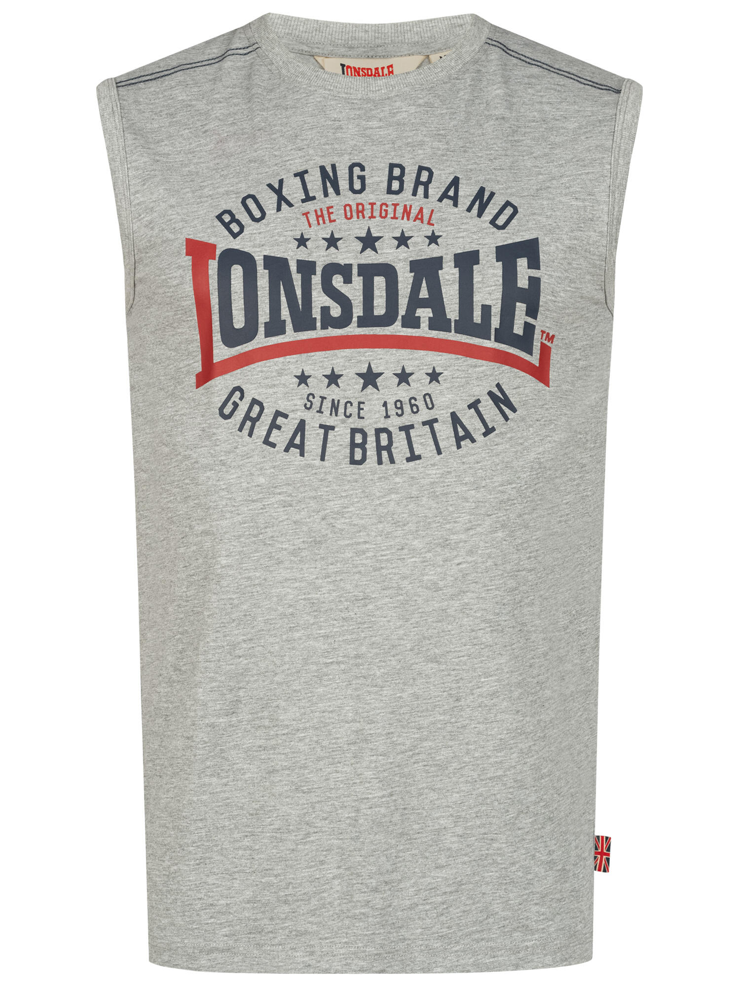 LONSDALE Herren ärmelloses T-Shirt schmale Passform ST. AGNES 2/6