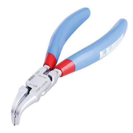 Unior Zange für Sicherungsringe innen, gebogen, 140mm,8-13mm,538PLUS/1DP