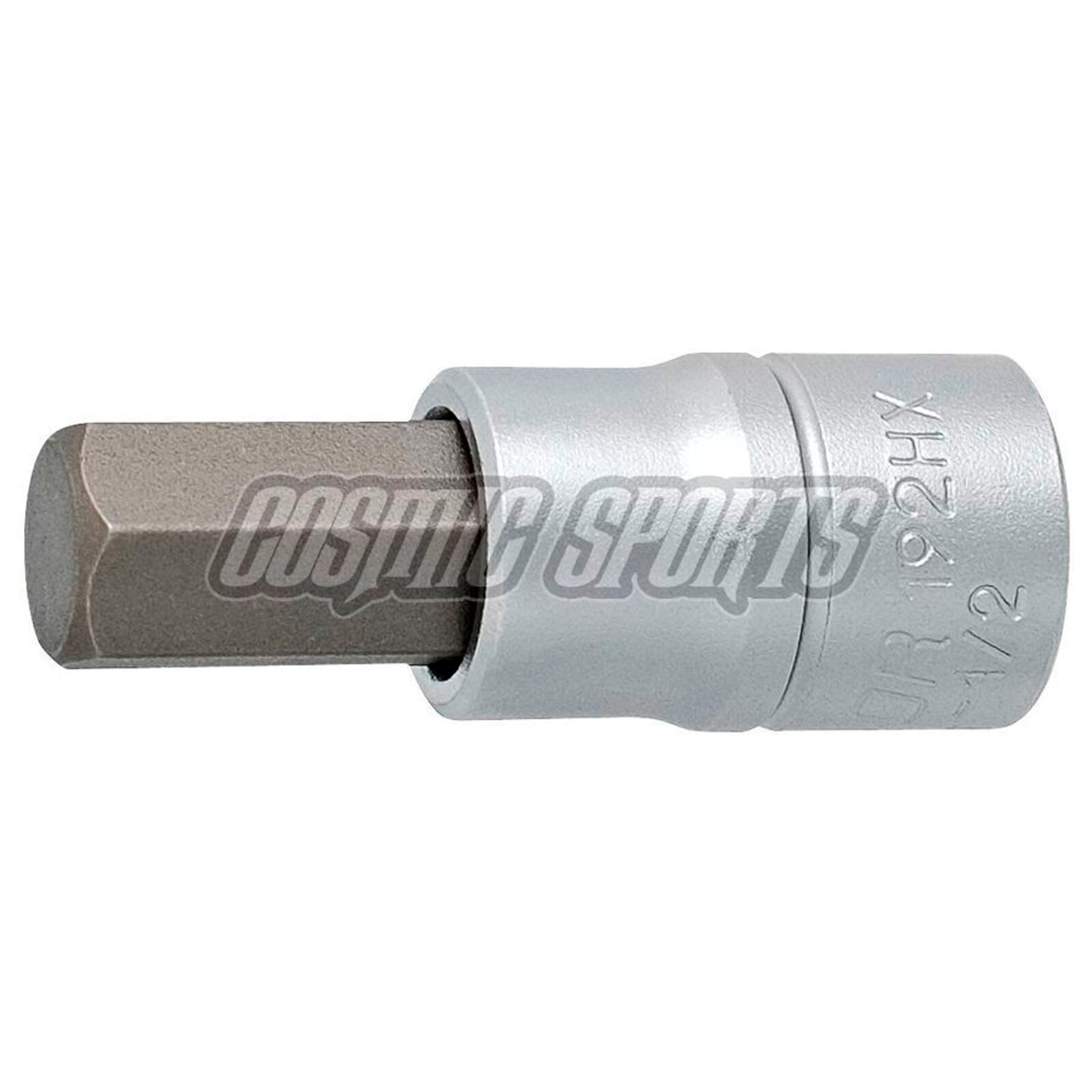 Unior 192/2HX Schraubendreher-Einsatz für Innensechskantschrauben, 1/2", 4mm 1/1