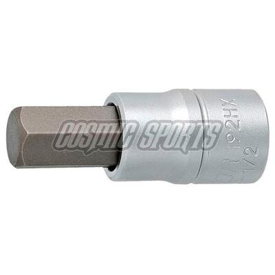 Unior 192/2HX Schraubendreher-Einsatz für Innensechskantschrauben. 1/2". 9mm