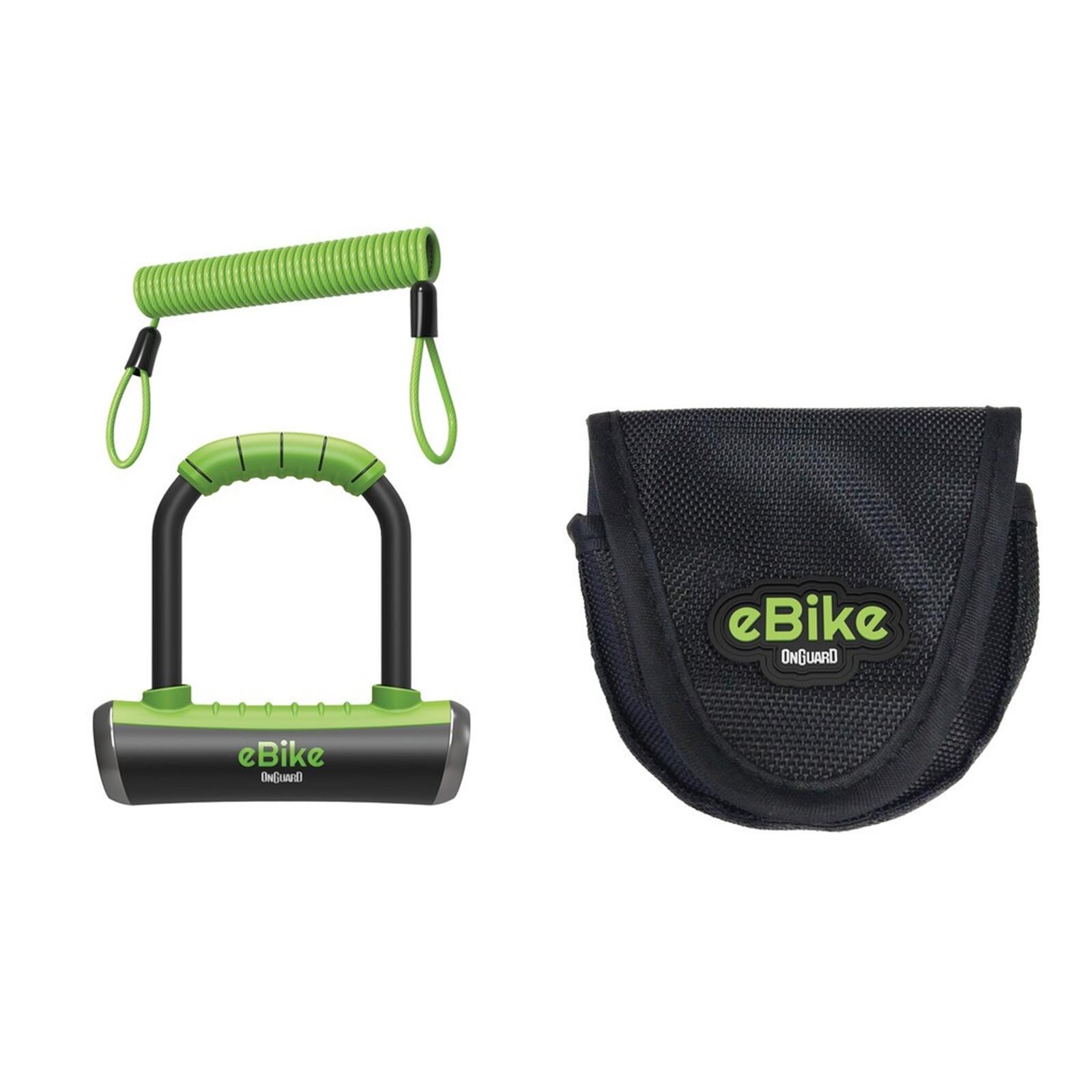 Onguard - Antivol U Onguard Pitbull Mini E 90x140mm-14mm - Verrou - Noir|vert - Taille Unique - Decathlon